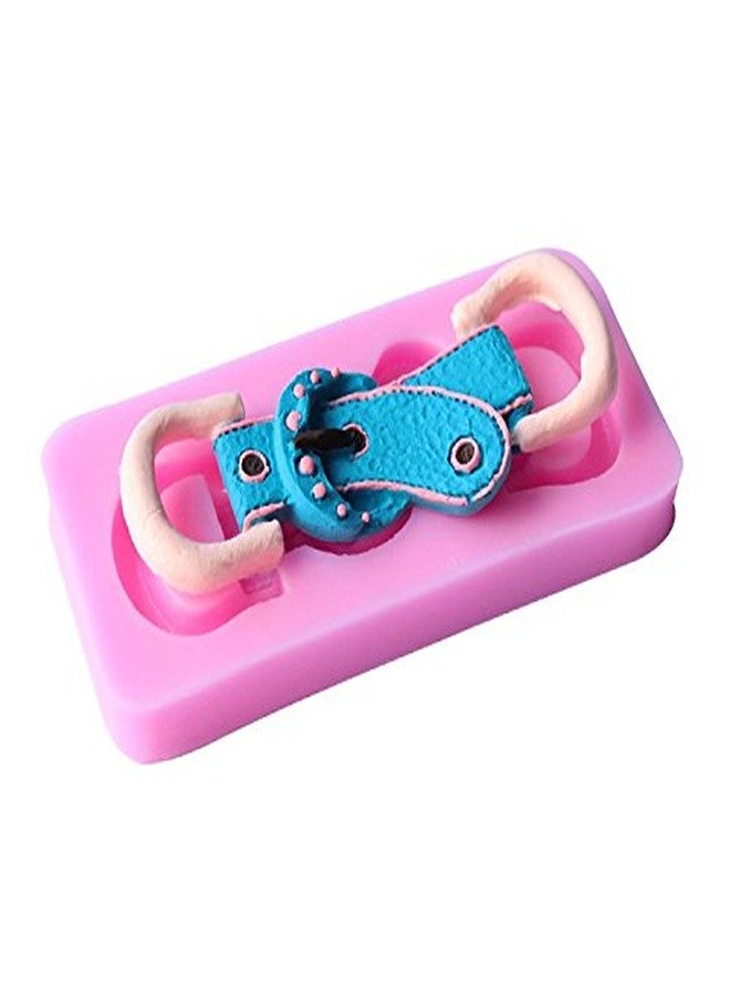 Futaba Fashion Belt Buckle Shape Silicone Mold - Image 1
